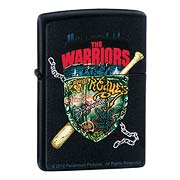 The Warriors Shield Black Matte Zippo Lighter